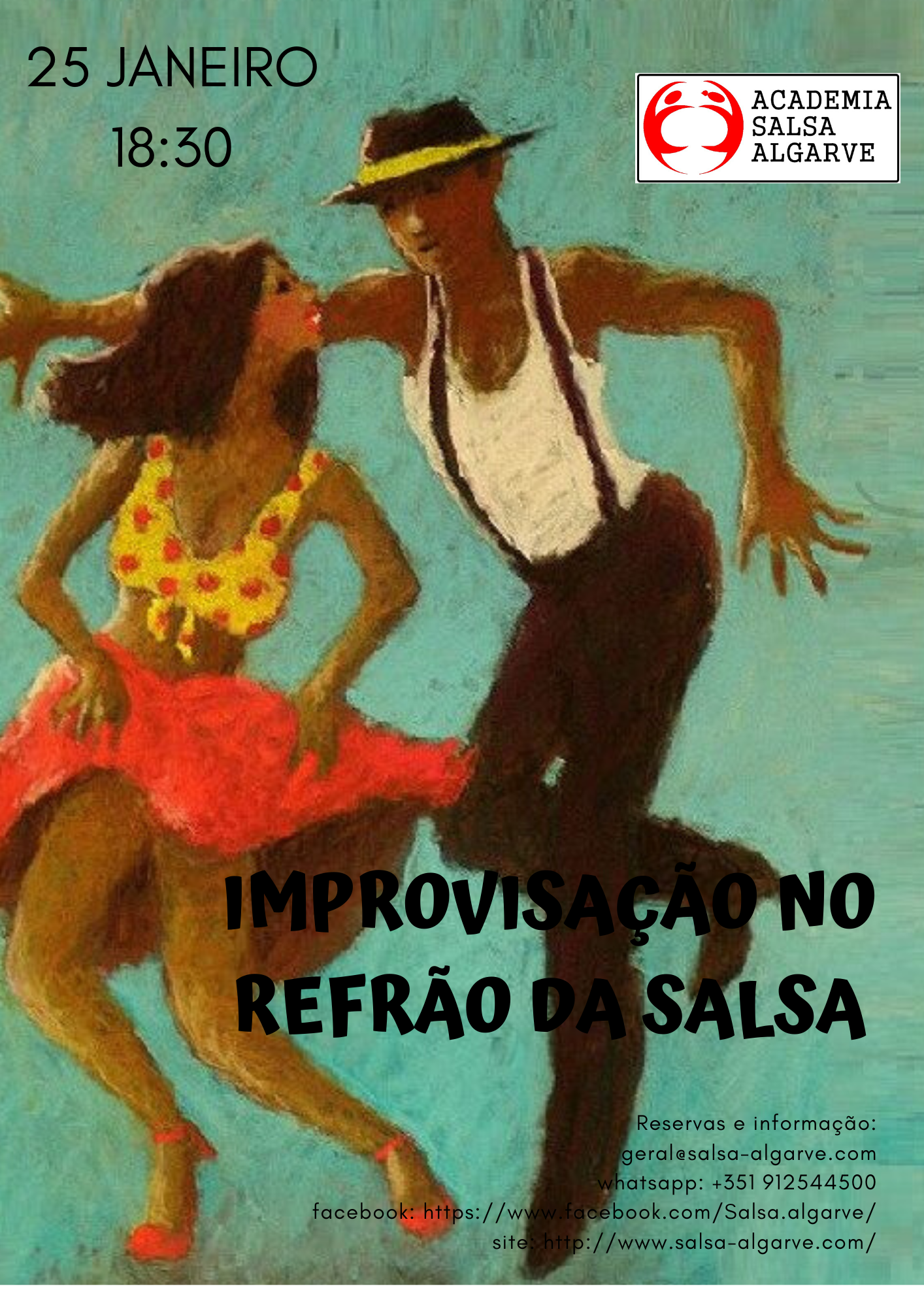 You are currently viewing Workshop Improvisação na Salsa | Improvisation in Salsa