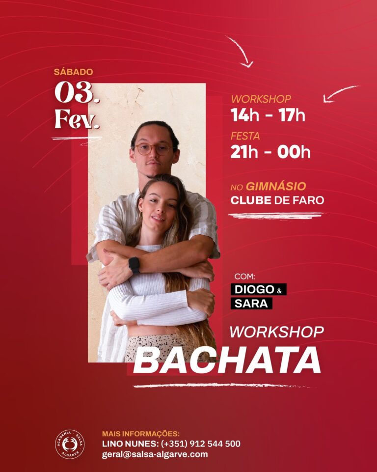 Read more about the article Intensivo de Bachata com Diogo e Sara