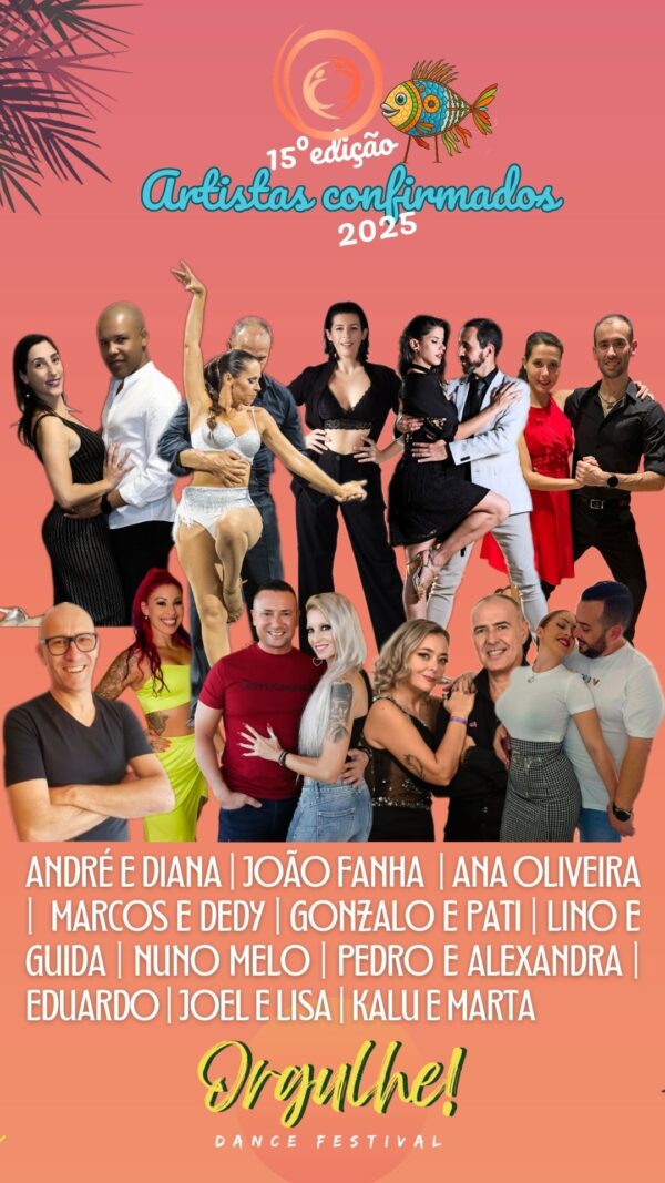 Festival de dança - Orgulhe 2025 - 6 a 8 de Junho 2025