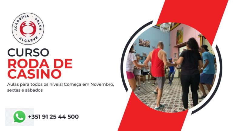 Read more about the article 🎉 Aprende Roda de Casino – O Curso Mais Divertido de Salsa Cubana! 🎉