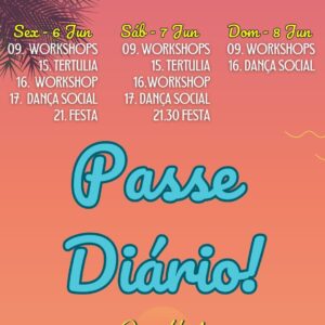 1 dia de Festival de dança - Orgulhe! - Ingresso diário